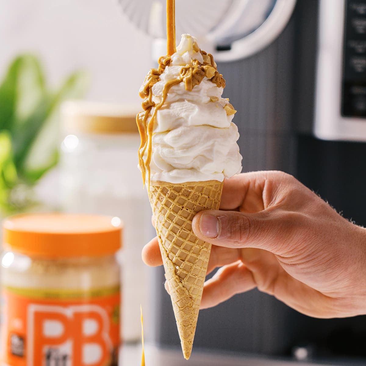 Ninja Creami Swirl PB Protein Ice Cream 