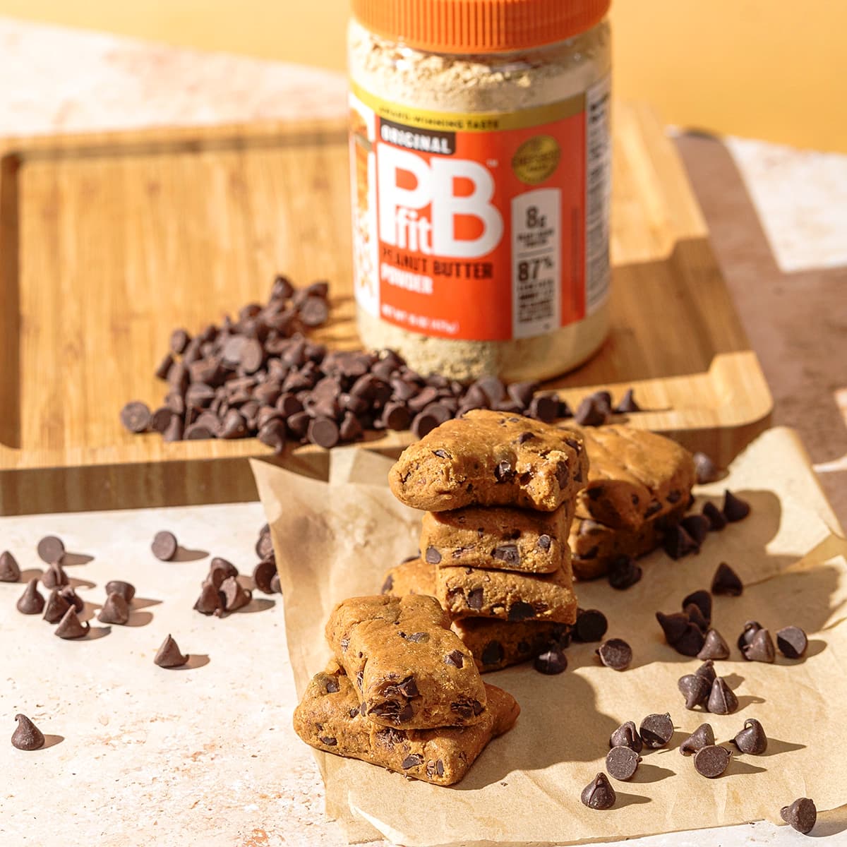 No Bake Peanut Butter Protein Bar
