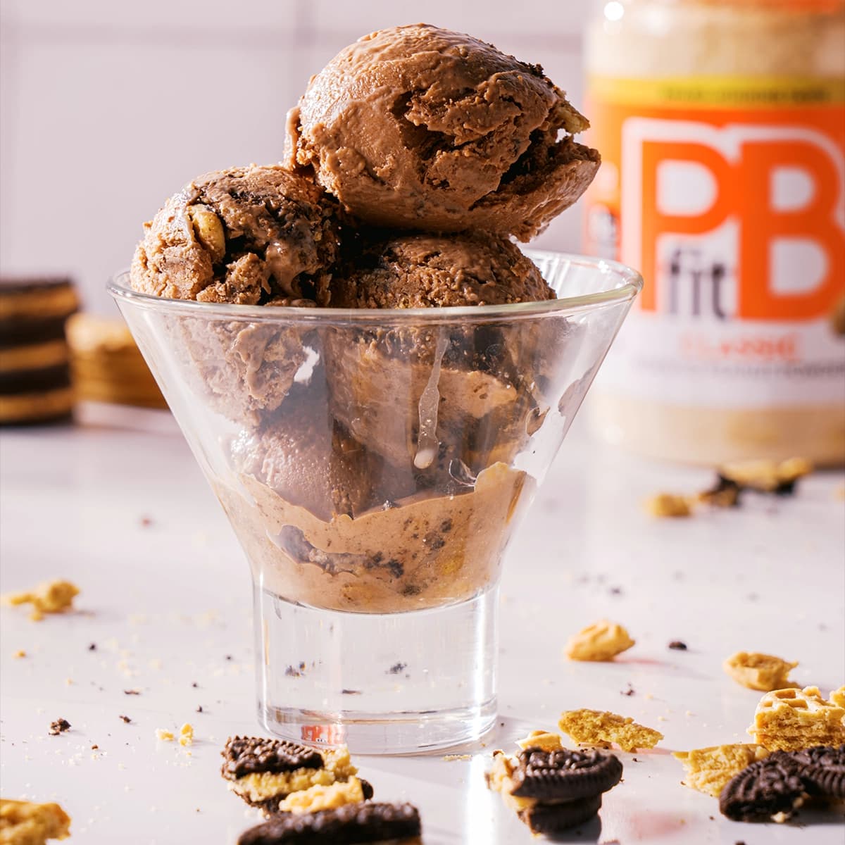 Peanut Butter Cookie Protein Ice Cream