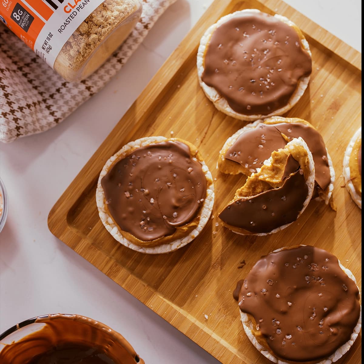 Peanut Butter Cup Rice Cake