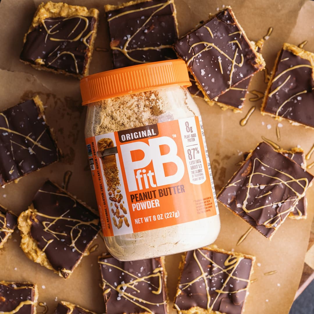 Peanut Butter Pumpkin No-Bake Bars