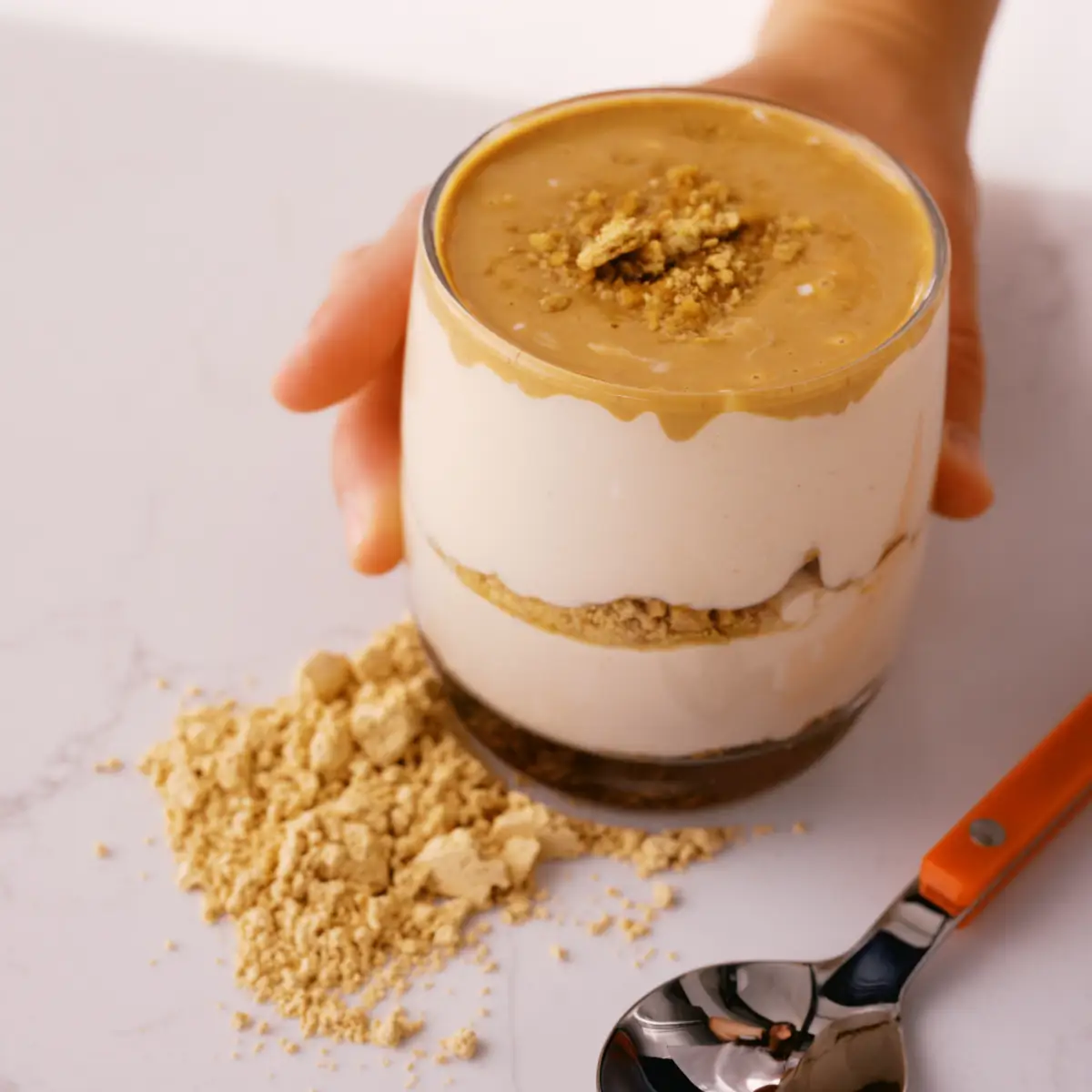 Protein Peanut Butter Cheesecake