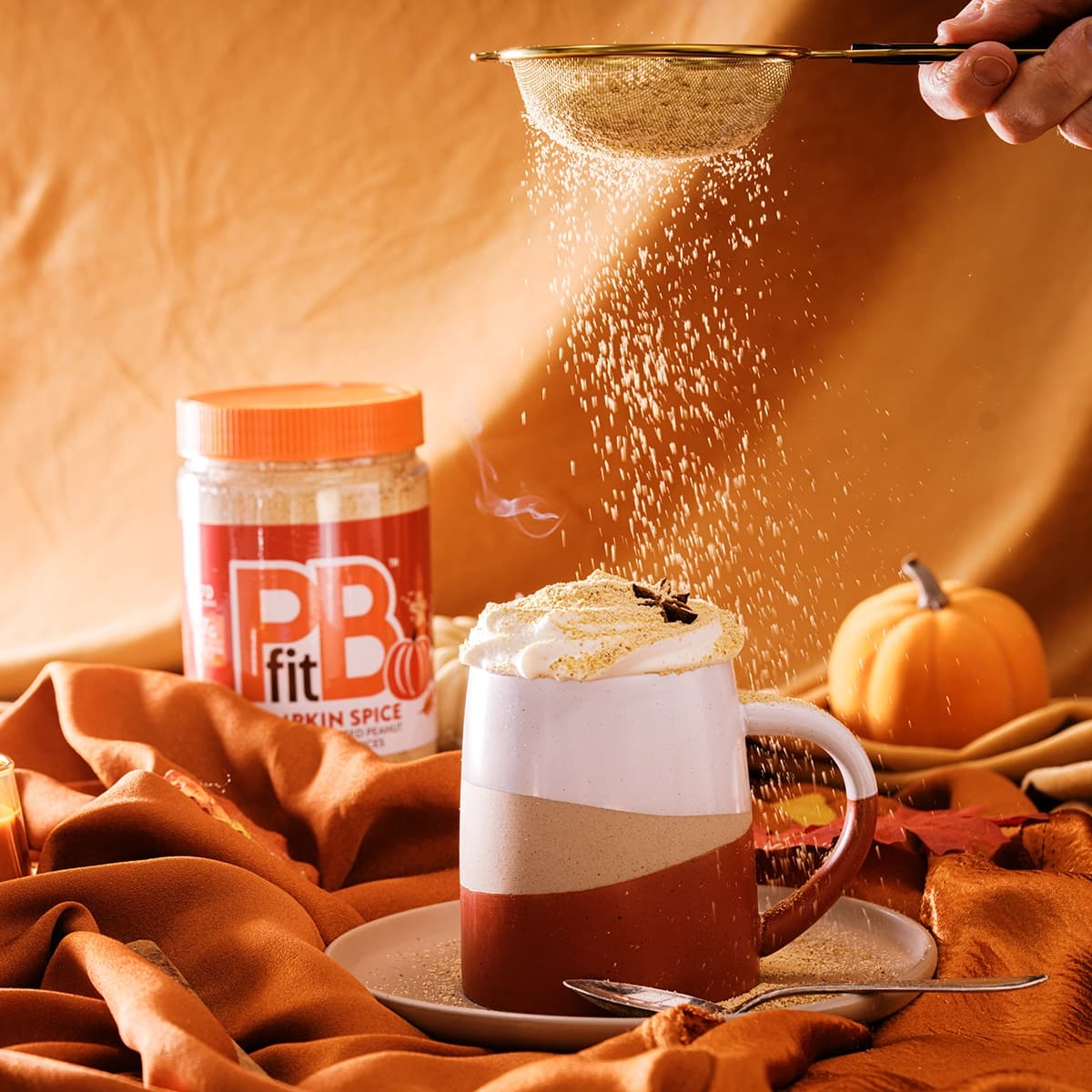 Pumpkin Spice Protein Hot Chocolate