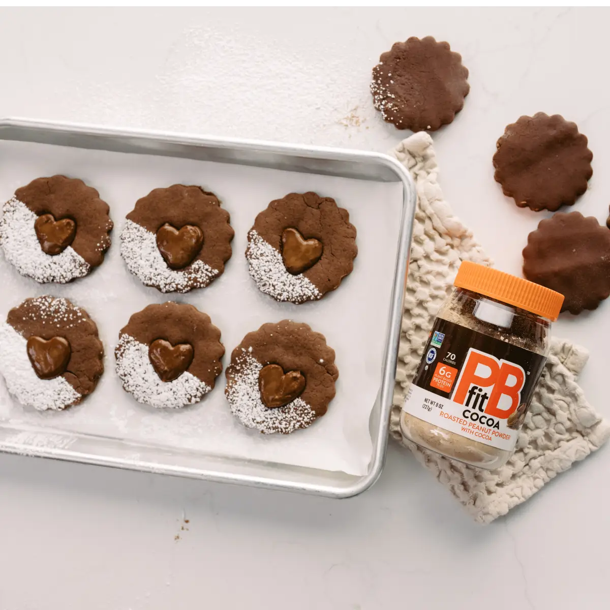 Valentines Thumbprint Cookie