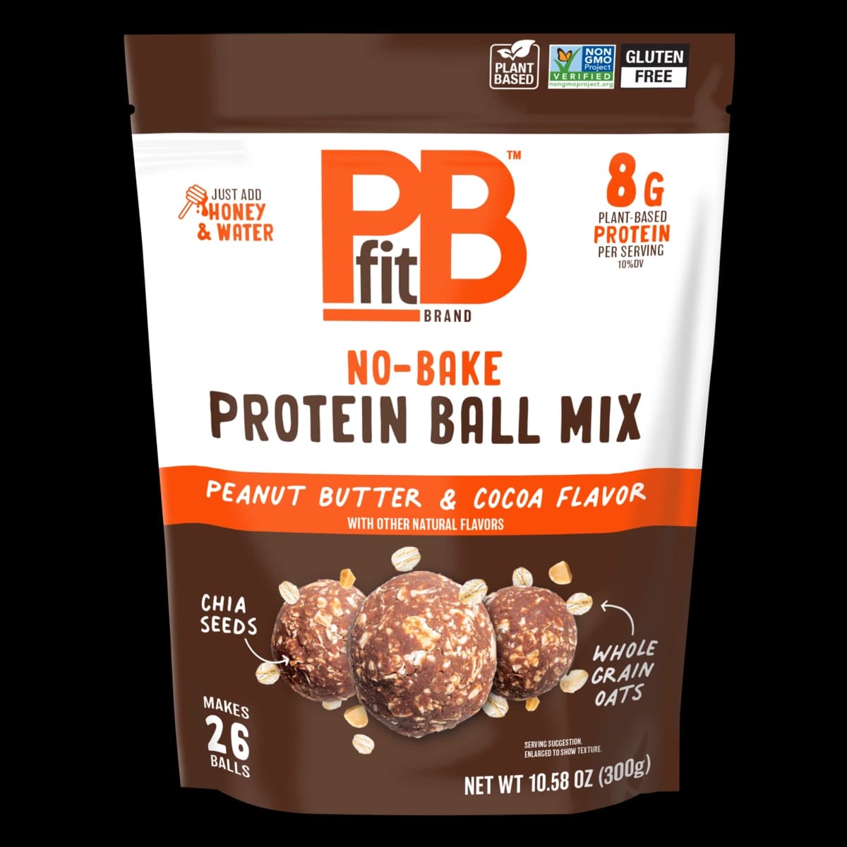 PBfit No-Bake Cocoa Protein Ball Mix Product Image