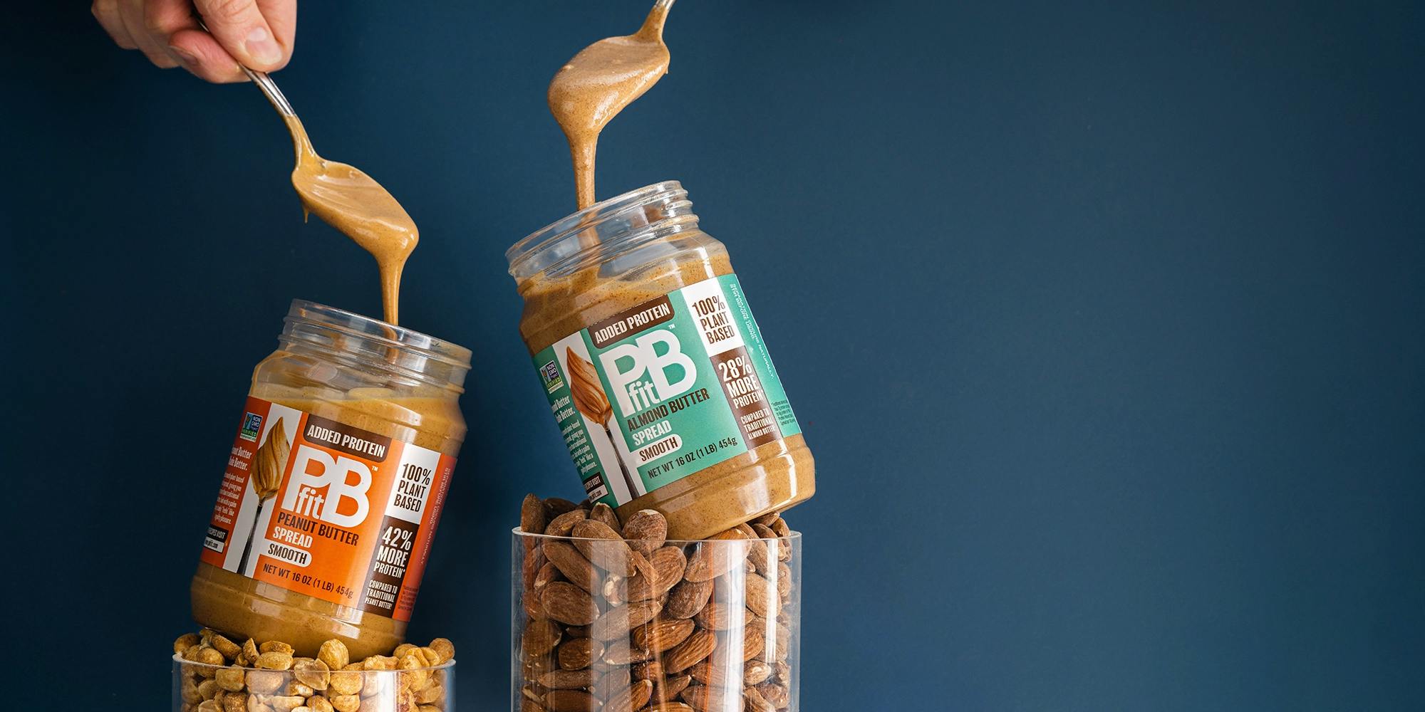 PBfit Protein Peanut Butter & Almond Butter Spread