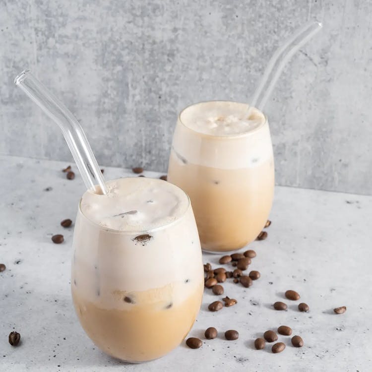 Peanut Butter Cold Brew with Chocolate Cold Foam
