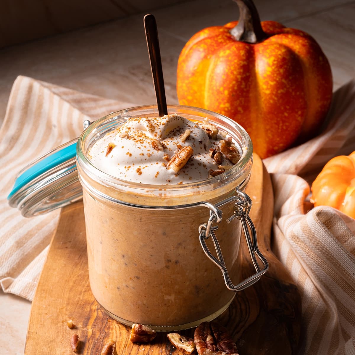 Pumpkin Spice Overnight Oats