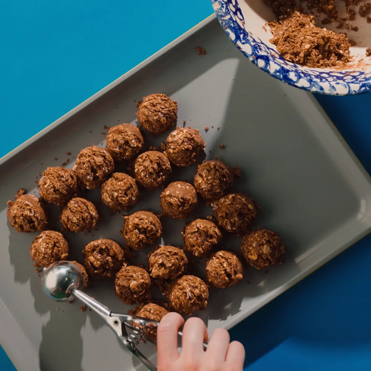 Double Chocolate Peanut Butter Protein Ball