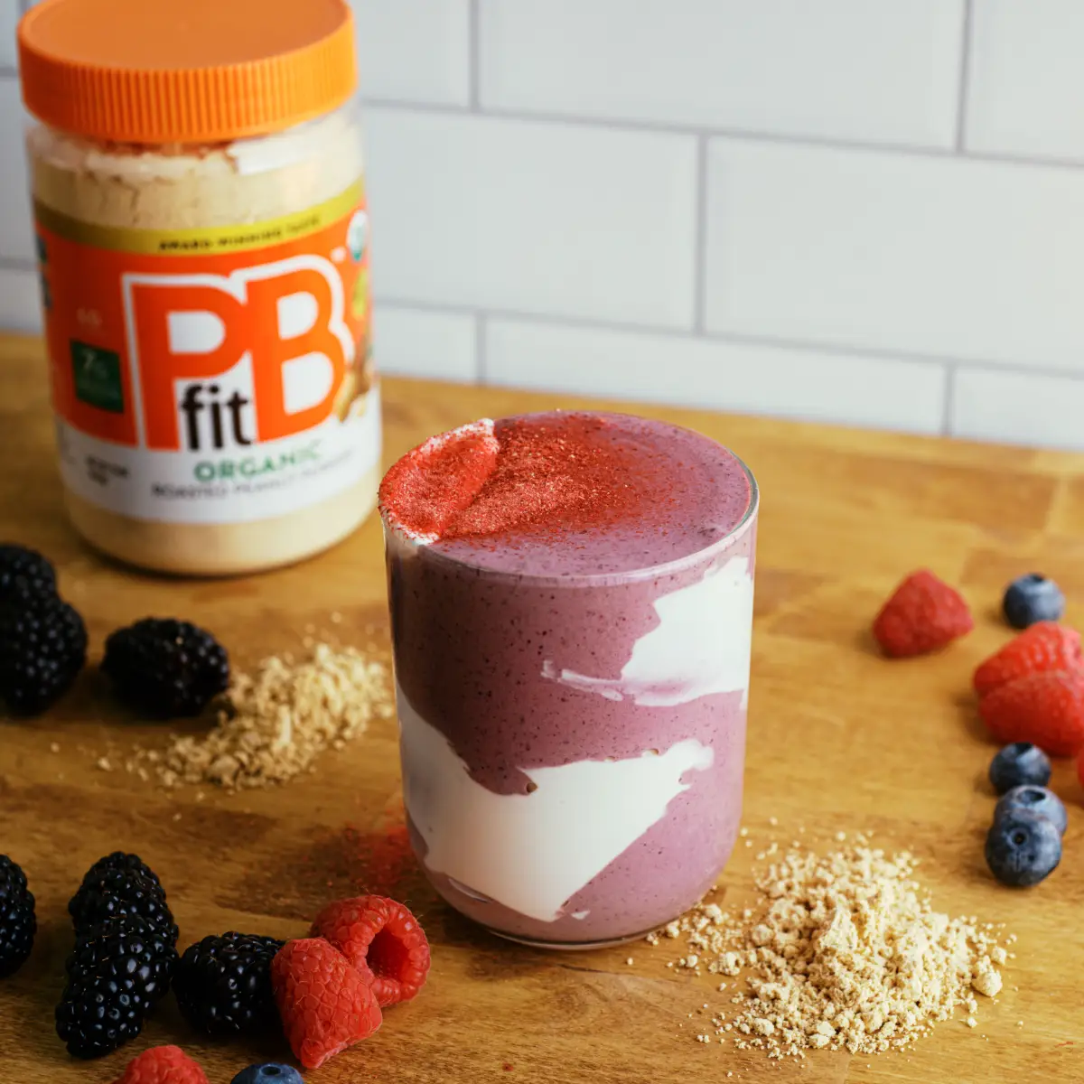 PBfit Berries and Cream Protein Smoothie