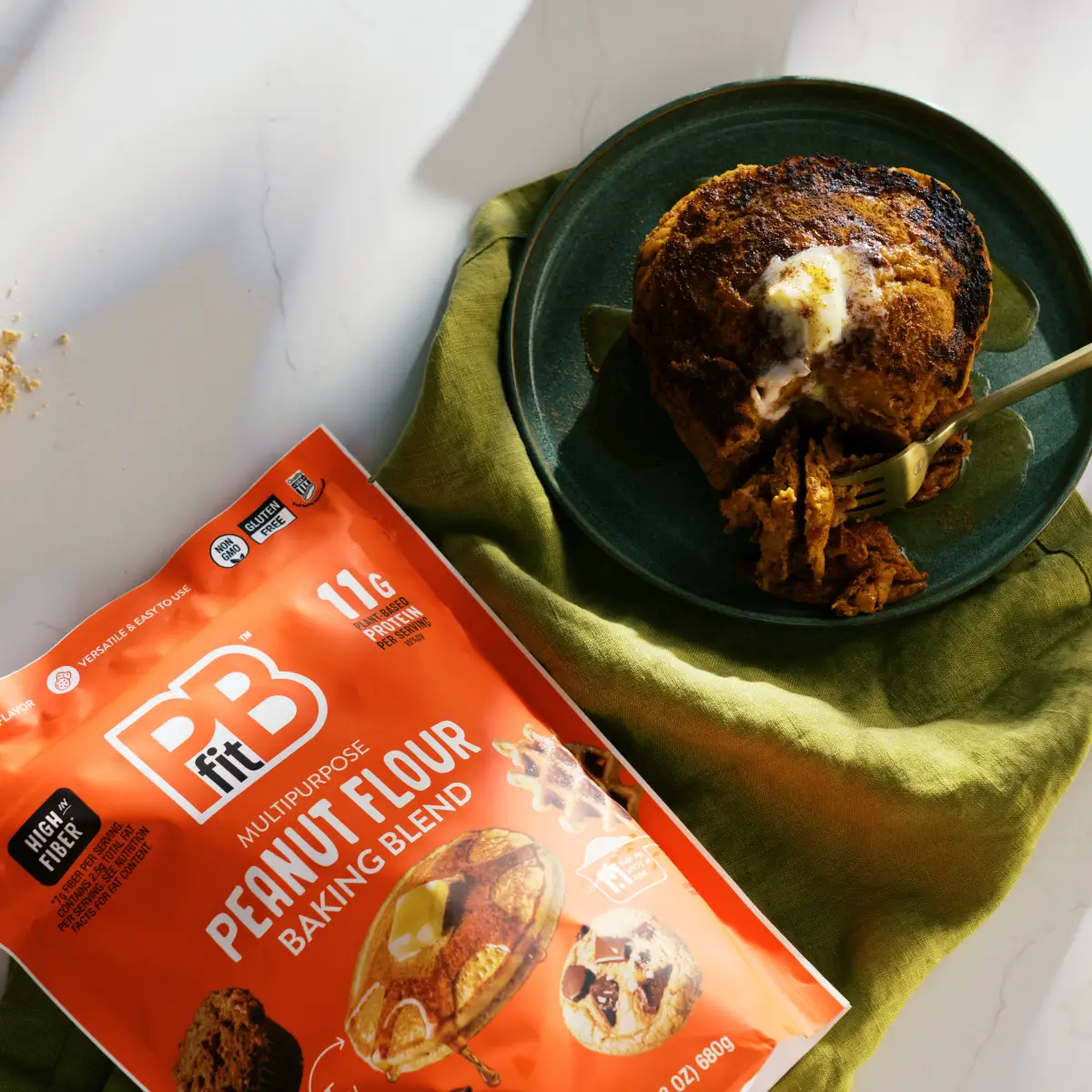 PBfit Protein Pumpkin Pancakes