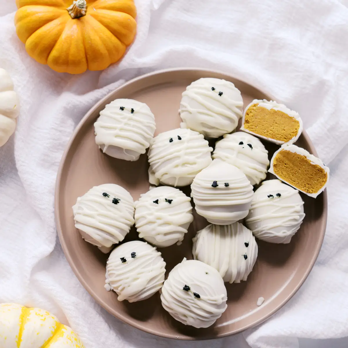 Reduced Sugar PBfit Mummy Truffles