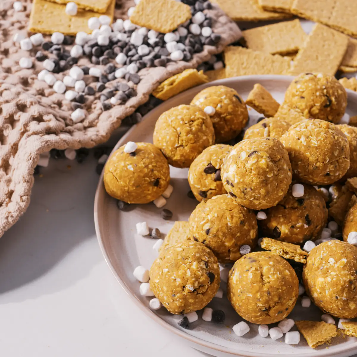S'mores Protein Balls